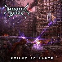 [Bonded By Blood Exiled To Earth Album Cover]