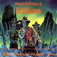 [Paul Dianno and Killers South American Assault - Live Album Cover]