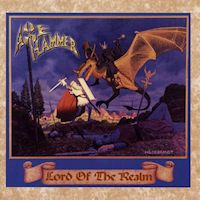 [AxeHammer Lord Of The Realm Album Cover]