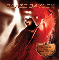 Blaze Bayley The Night That Will Not Die Album Cover