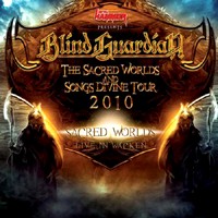 [Blind Guardian The Sacred Worlds and Songs Divine Tour 2010 Album Cover]