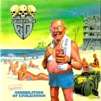 EvilDead Annihilation Of Civilization Album Cover
