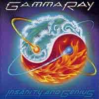 Gamma Ray Insanity and Genius Album Cover