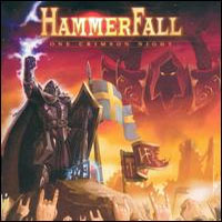 Hammerfall One Crimson Night (Live) Album Cover