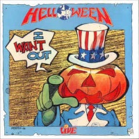 Helloween I Want Out - Live Album Cover