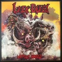 Lady Beast Vicious Breed Album Cover