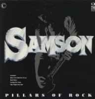 [Samson Pillars of Rock Album Cover]