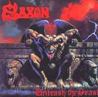 Saxon Unleash the Beast Album Cover