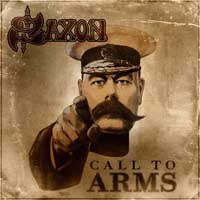 [Saxon Call To Arms Album Cover]
