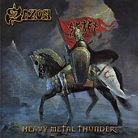 [Saxon Heavy Metal Thunder Album Cover]
