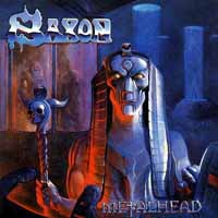 [Saxon Metalhead Album Cover]