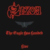 [Saxon The Eagle Has Landed Live Album Cover]
