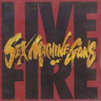 Sex Machineguns Live Fire Album Cover