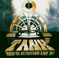 [Tank War of Attrition - Live '81 Album Cover]