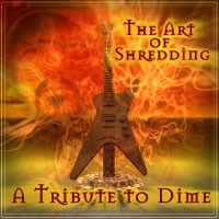 [Various Artists The Art of Shredding: A Tribute to Dime Album Cover]