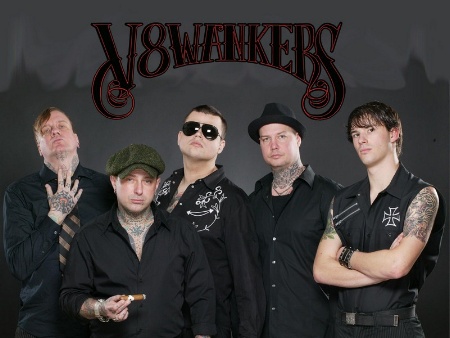 V8 Wankers Band Picture