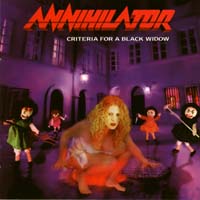 Annihilator Criteria For A Black Widow Album Cover