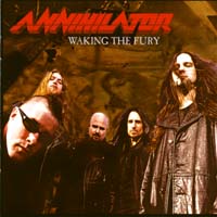 Annihilator Waking The Fury Album Cover
