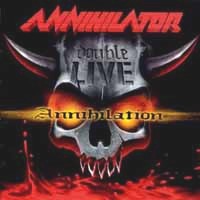 Annihilator Double Live Annihilation Album Cover