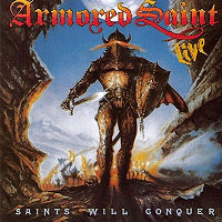 [Armored Saint Saints Will Conquer Album Cover]