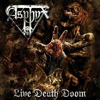 [Asphyx Live Death Doom Album Cover]