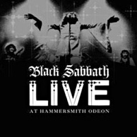 [Black Sabbath Live at Hammersmith Odeon Album Cover]