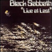 [Black Sabbath Live At Last Album Cover]