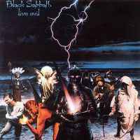 [Black Sabbath Live Evil Album Cover]