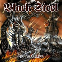 [Black Steel Hellhammer Album Cover]