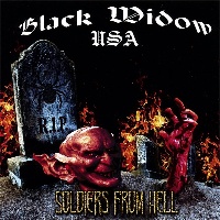 [Black Widow Soldiers From Hell Album Cover]