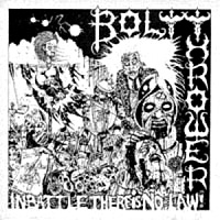 Bolt Thrower In Battle There Is No Law Album Cover