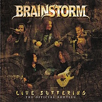 Brainstorm Live Suffering - The Official Bootleg Album Cover