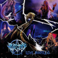 Burning Witches Live Bootleg Album Cover