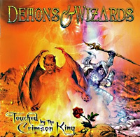 Demons and Wizards Touched by the Crimson King Album Cover