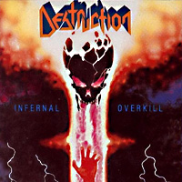 [Destruction Infernal Overkill Album Cover]