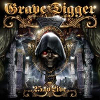 [Grave Digger 25 To Live Album Cover]