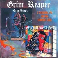 [Grim Reaper See You In Hell / Fear No Evil Album Cover]