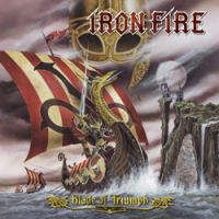 [Iron Fire Blade Of Triumph Album Cover]