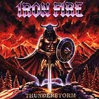 [Iron Fire Thunderstorm Album Cover]