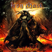 Dushan Petrossi's Iron Mask Black As Death Album Cover