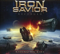 Iron Savior Reforged - Riding on Fire Album Cover
