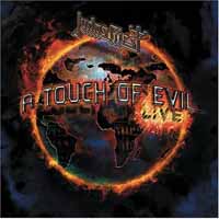 [Judas Priest A Touch Of Evil: Live Album Cover]