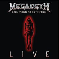 Megadeth Countdown To Extinction LIVE Album Cover