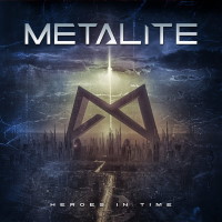 [Metalite Heroes In Time Album Cover]