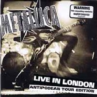 Metallica Live in London Album Cover