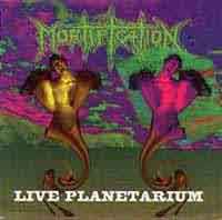 Mortification Live Planetarium Album Cover