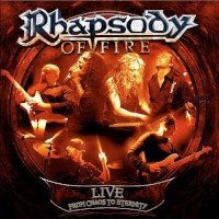 [Rhapsody Of Fire Live - From Chaos To Eternity Album Cover]