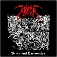[Riotor Death and Destruction Album Cover]