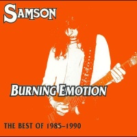 [Samson Burning Emotion: The Best of 1985-1990 Album Cover]