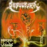 Sepultura Morbid Visions/Bestial Devastation Album Cover